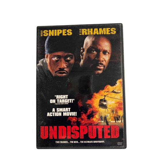 Undisputed 2002 DVD Action Crime Thriller Wesley Snipes Ving Rhames Pre-Owned - Picture 1 of 4